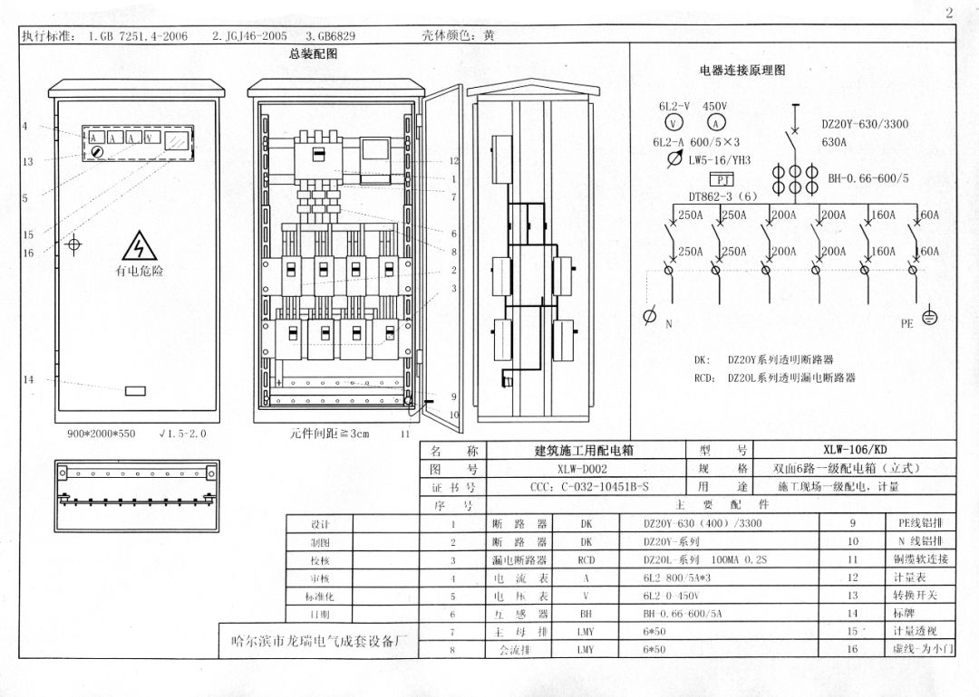 施工現(xiàn)場臨時用電配電箱(機柜)標準化配置圖集！